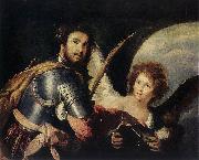 STROZZI, Bernardo Prophet Elijah and the Widow of Sarepta er oil painting on canvas
